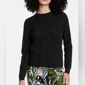 Women’s Junior - Black Crewneck Sweater - Rachel Comey - XXS